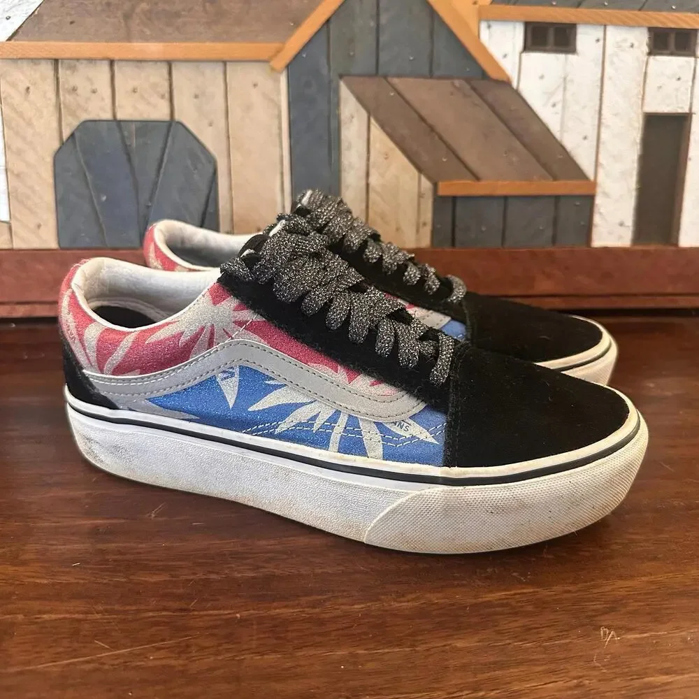 Vans Old‎ Skool Platform After Dark Shoes Men’s 6.5 Women’s 8